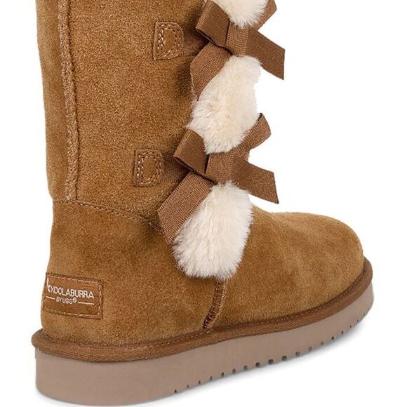 Koolaburra By Ugg Victoria Tall Winter Chestnut Boots - Picture 2 of 10